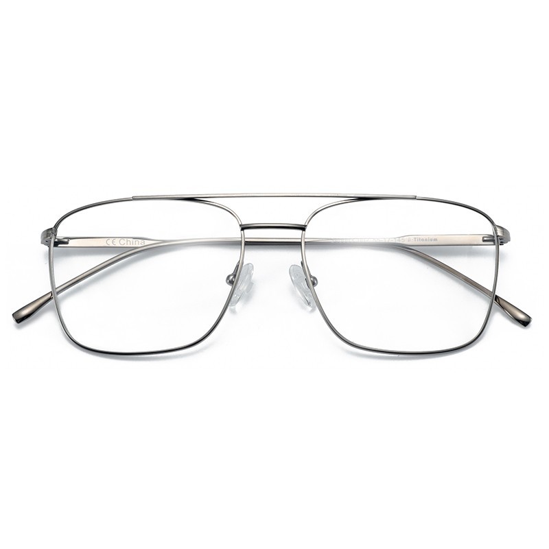 2020 Whole Metal Pattern Style Resin Lenses Men Titanium Eyeglass Frame Optical Glasses
