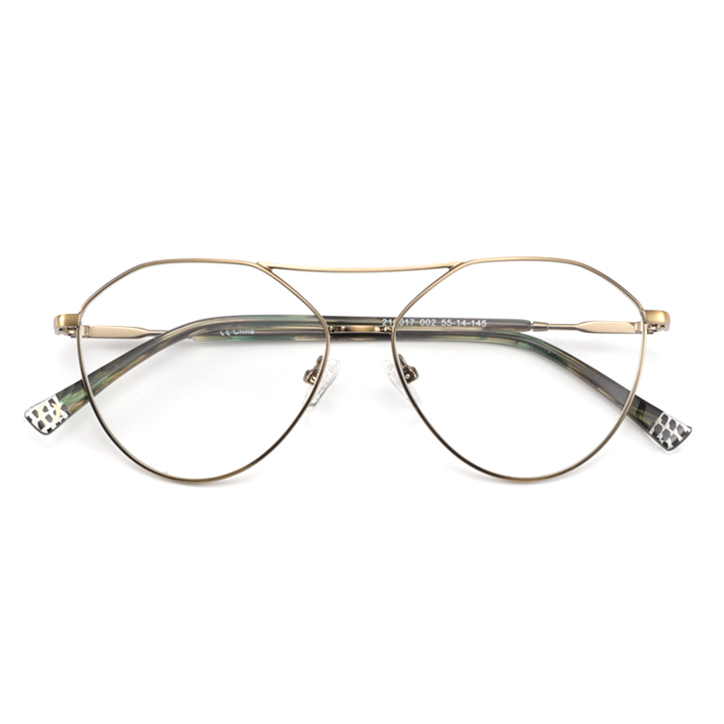 New High Quality Fashion Clear Metal Optical Eye Glasses Frames Eyewear For Men Women
