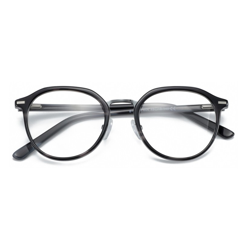 Vintage Acetate Round Glasses Frames For Men Women Designer Optical Optical Myopia Spectacle Prescription Eyeglasses