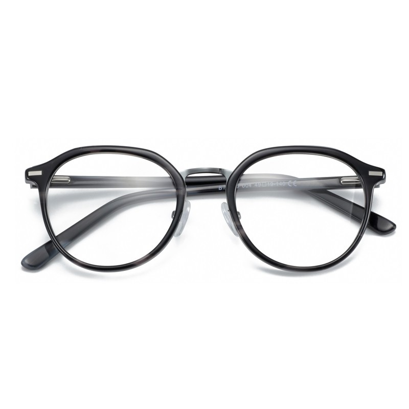 Vintage Acetate Round Glasses Frames For Men Women Designer Optical Optical Myopia Spectacle Prescription Eyeglasses