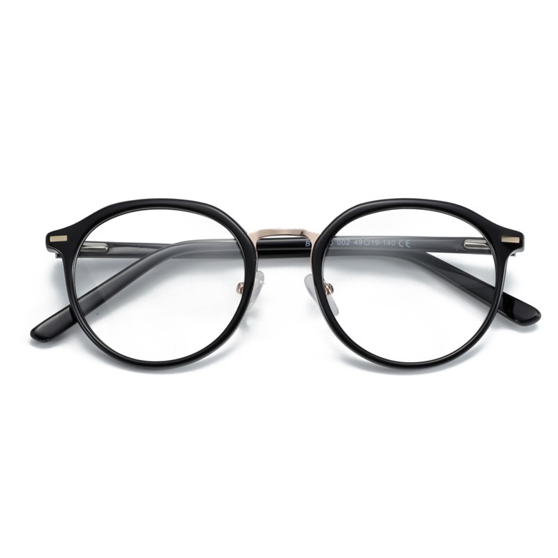 Vintage Acetate Round Glasses Frames For Men Women Designer Optical Optical Myopia Spectacle Prescription Eyeglasses
