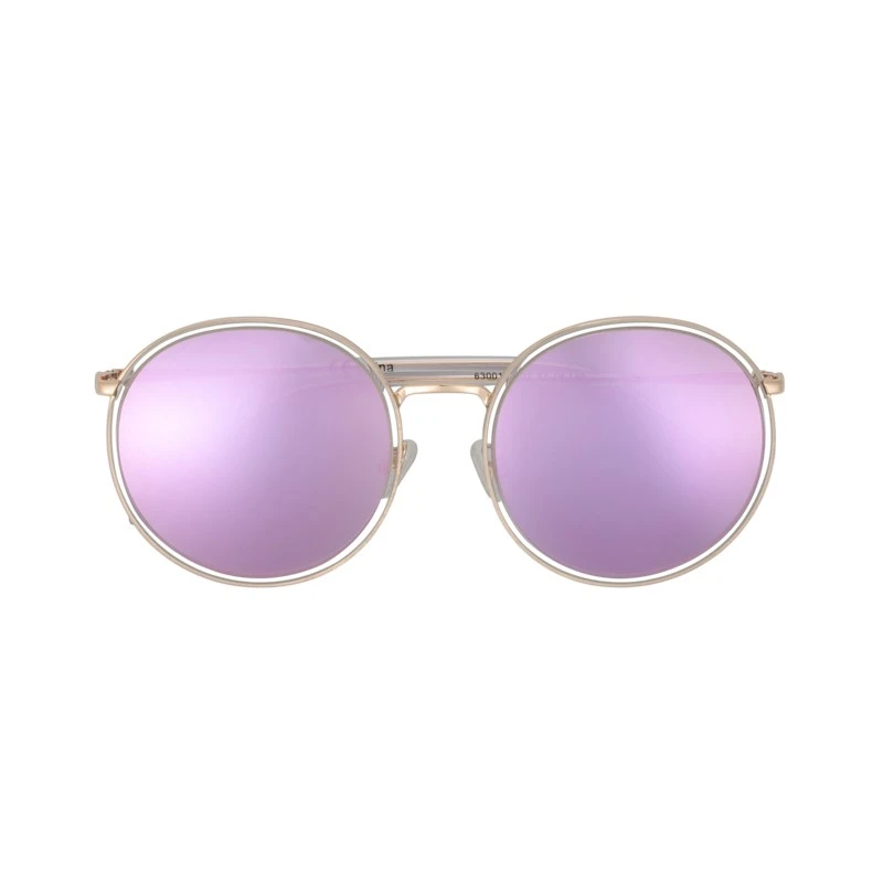 Acetate Metal Windsor rim Round Sunglasses for Women Mirror Goggles UV400 Driver Sun Glasses Outdoor Driving Shades