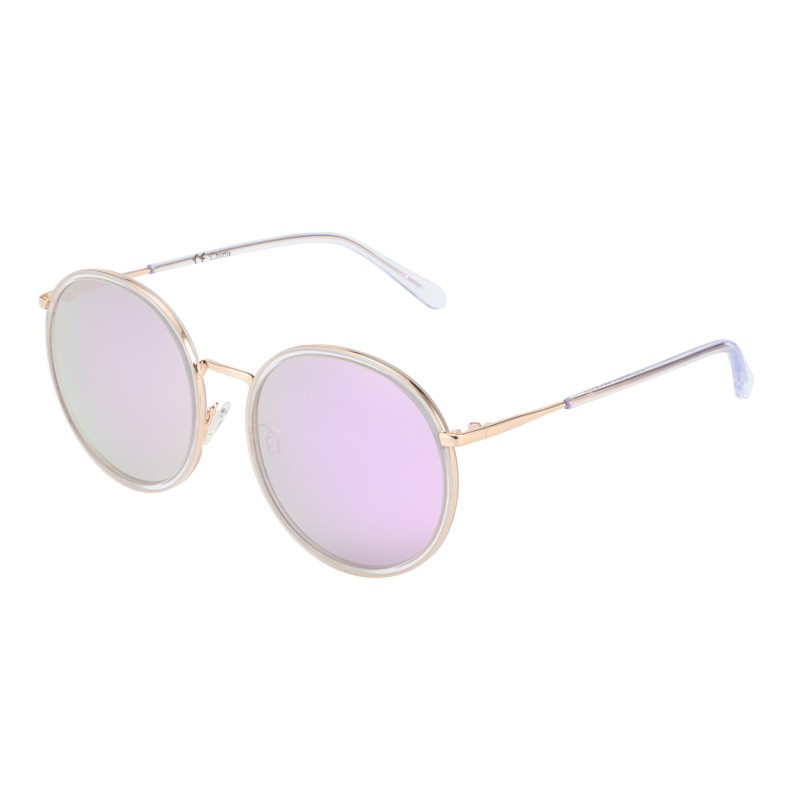 Acetate Metal Windsor rim Round Sunglasses for Women Mirror Goggles UV400 Driver Sun Glasses Outdoor Driving Shades