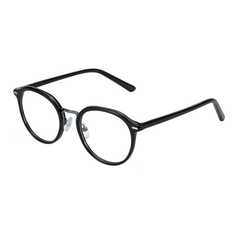 Vintage Acetate Round Glasses Frames For Men Women Designer Optical Optical Myopia Spectacle Prescription Eyeglasses