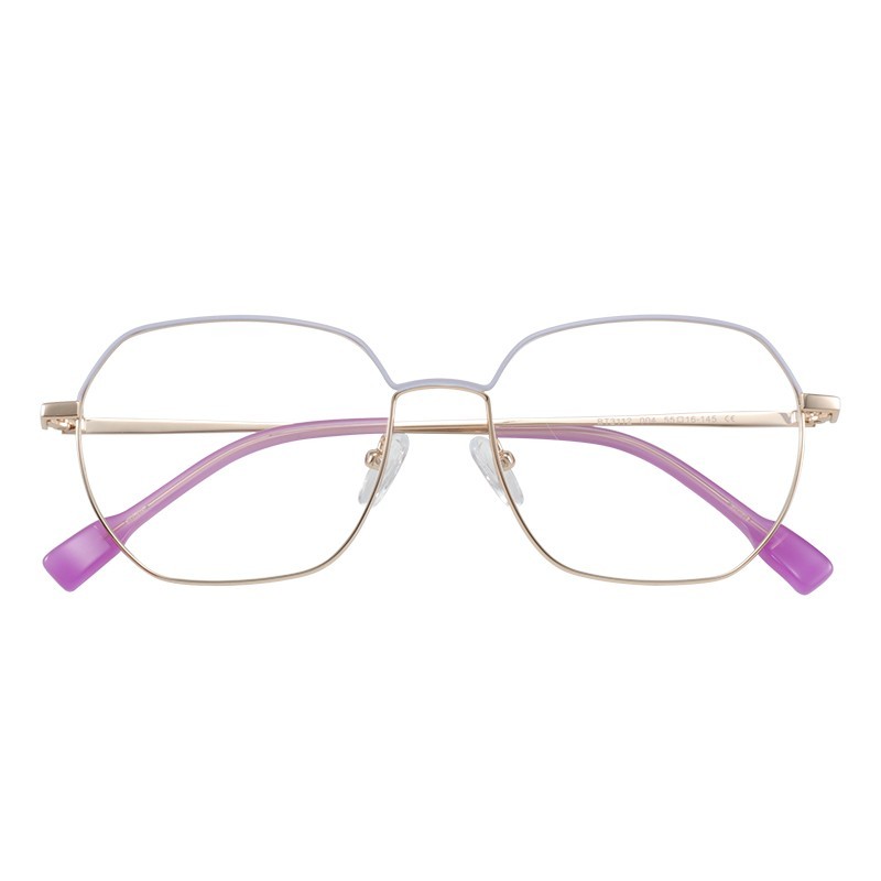 Metal Acetate Glasses Frames For Women Oversize Big Square Eyeglasses Myopia Optical Eye Glasses Spectacles Eyewear