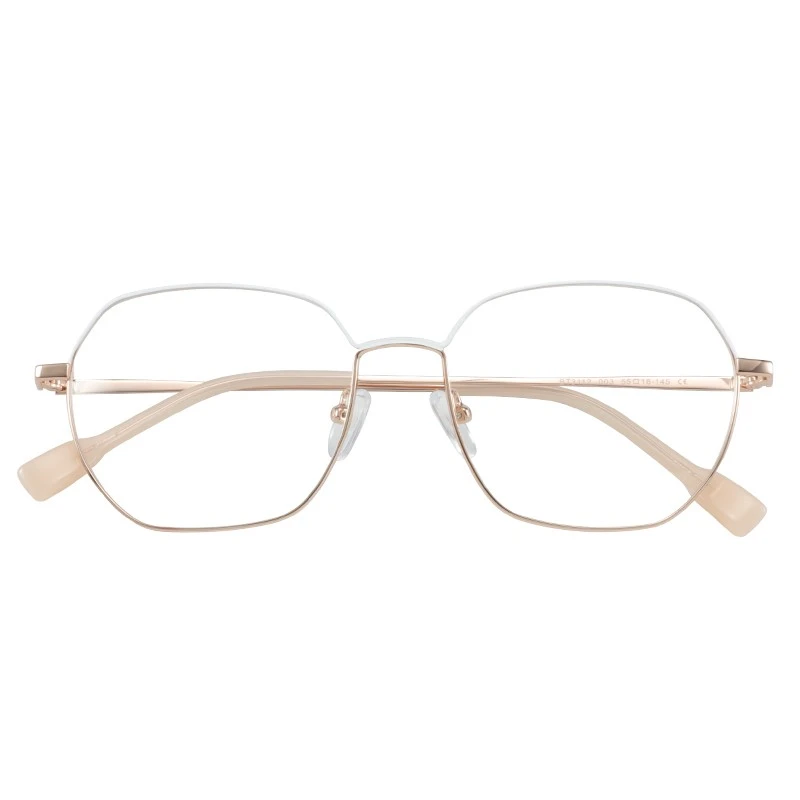 Metal Acetate Glasses Frames For Women Oversize Big Square Eyeglasses Myopia Optical Eye Glasses Spectacles Eyewear