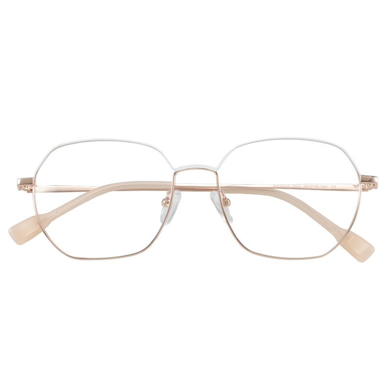 Metal Acetate Glasses Frames For Women Oversize Big Square Eyeglasses Myopia Optical Eye Glasses Spectacles Eyewear