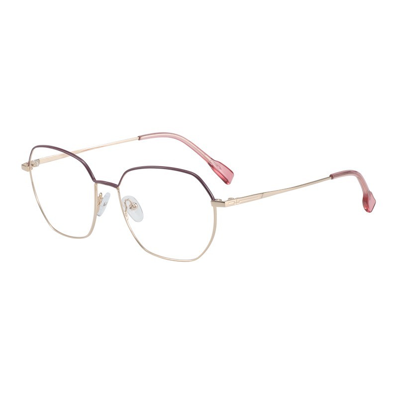 Metal Acetate Glasses Frames For Women Oversize Big Square Eyeglasses Myopia Optical Eye Glasses Spectacles Eyewear