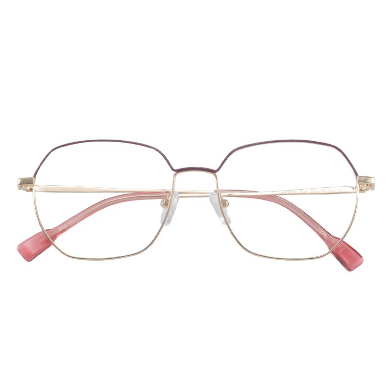 Metal Acetate Glasses Frames For Women Oversize Big Square Eyeglasses Myopia Optical Eye Glasses Spectacles Eyewear