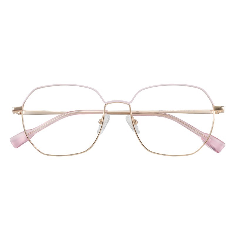 Metal Acetate Glasses Frames For Women Oversize Big Square Eyeglasses Myopia Optical Eye Glasses Spectacles Eyewear