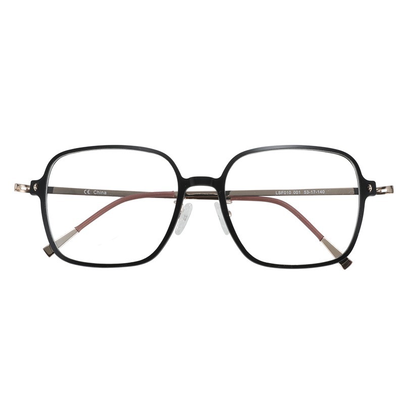 Nylon Titanium Glasses Frames Women Oversize Myopia Optical Prescription Eyeglasses Men Big Square Ultralight Eyewear