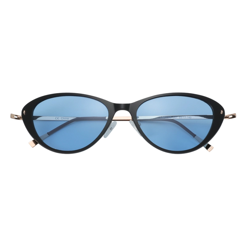 Custom Logo nylon frame uv400 polarized Sunglasses for women LSF016S