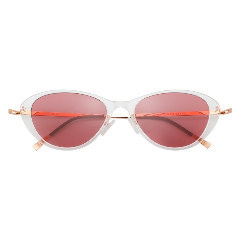 Custom Logo nylon frame uv400 polarized Sunglasses for women LSF016S