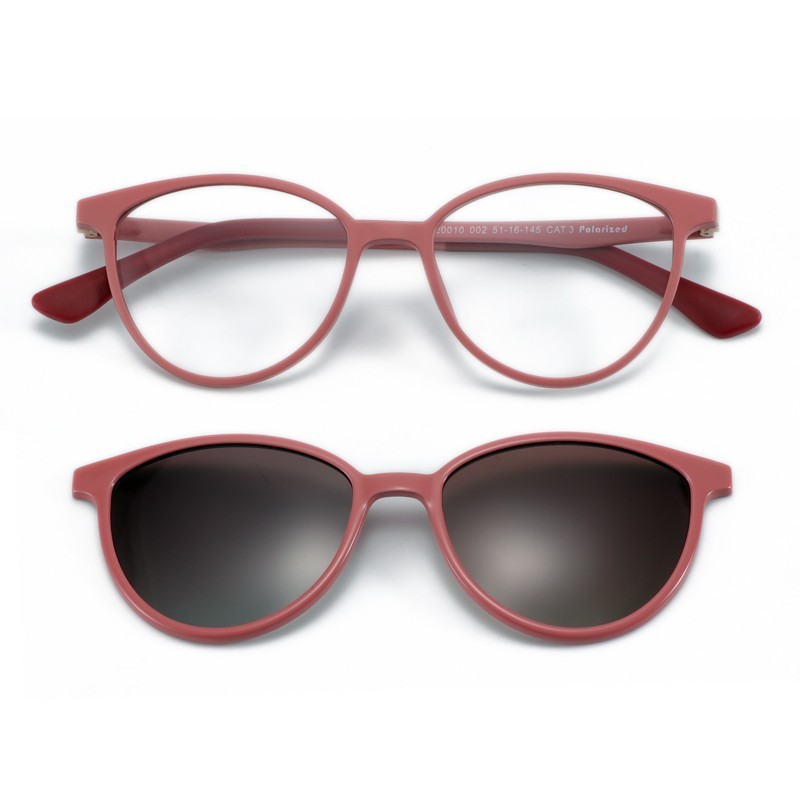Magnetic Clip On Polarized Sunglasses Myopia Optical Glasses Frame Ultem Flexible 2 in 1 Shade Prescription Sunglasses