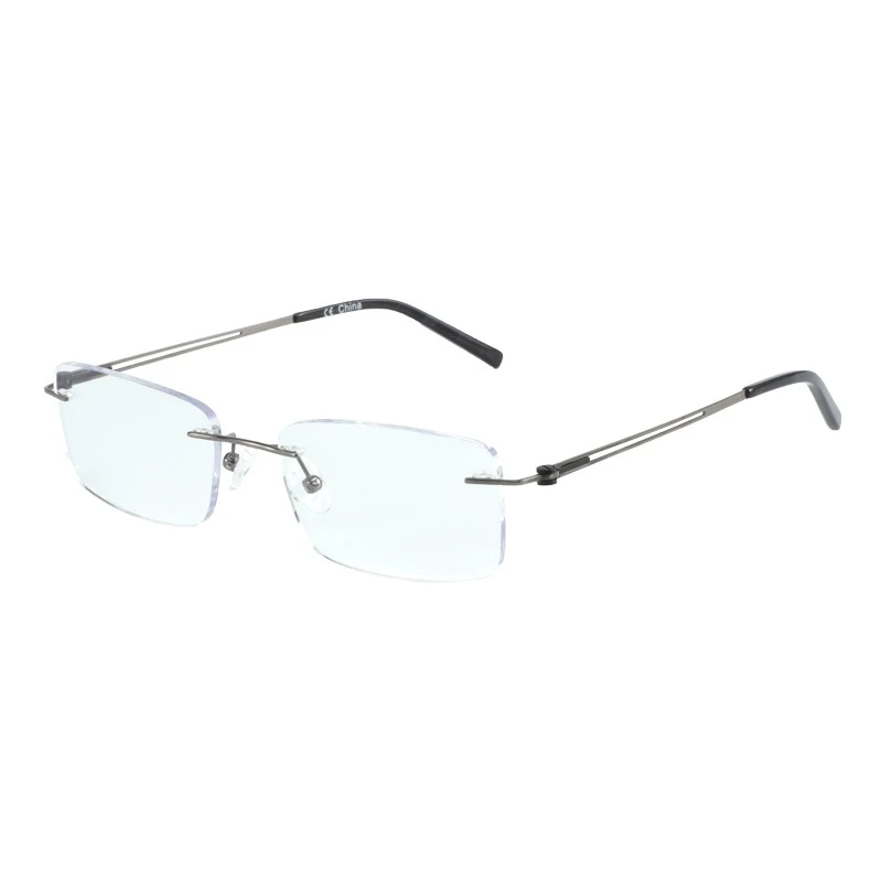 Wenzhou supplier in stock japan beta titanium rimless optical frames eye glasses