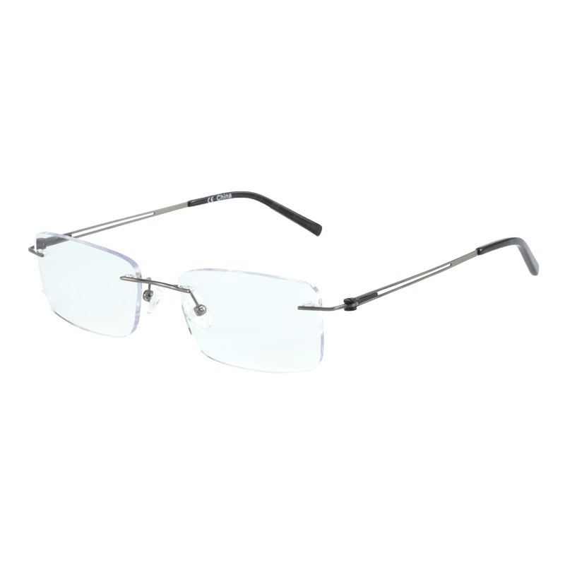 Wenzhou supplier in stock japan beta titanium rimless optical frames eye glasses