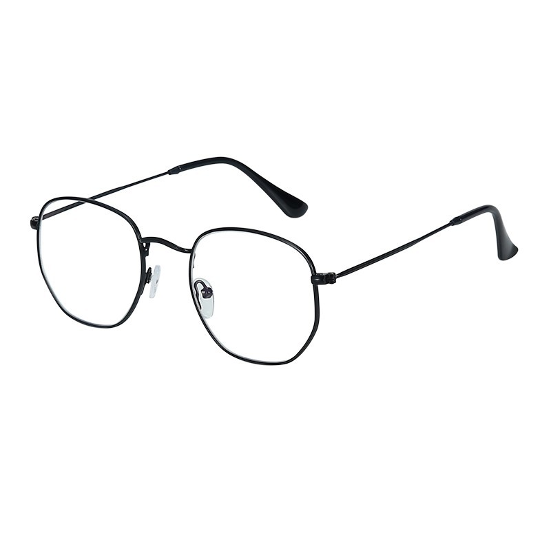 BT2121 2019 Casual Fashion Horned blocking light Optical Frame Clear Lens Eyeglasses