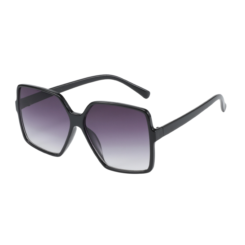 New trend Oem sun glasses custom logo oversized square womens trendy sunglasses