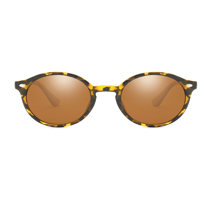 Retro Small Oval Polarized Sunglasses For Women Classic Steampunk Sun Glasses Driving Polaroid UV400 shades Eyewear