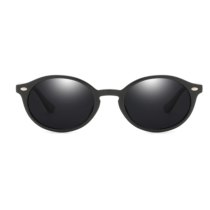 Retro Small Oval Polarized Sunglasses For Women Classic Steampunk Sun Glasses Driving Polaroid UV400 shades Eyewear