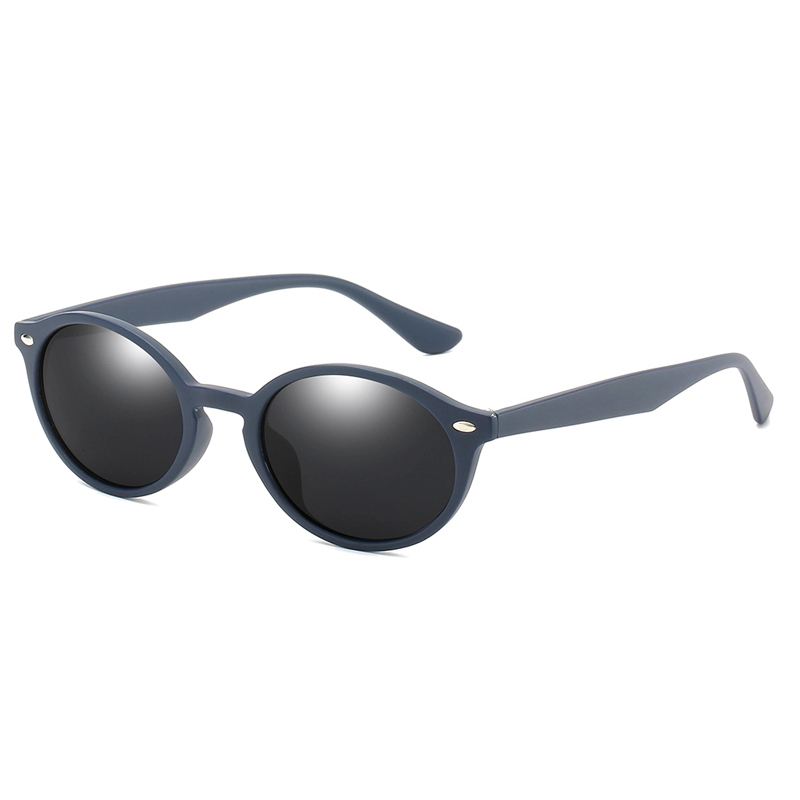 Retro Small Oval Polarized Sunglasses For Women Classic Steampunk Sun Glasses Driving Polaroid UV400 shades Eyewear