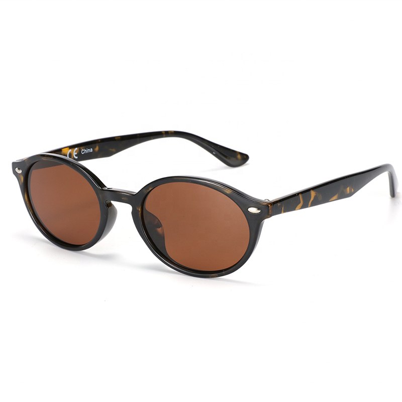 Retro Small Oval Polarized Sunglasses For Women Classic Steampunk Sun Glasses Driving Polaroid UV400 shades Eyewear