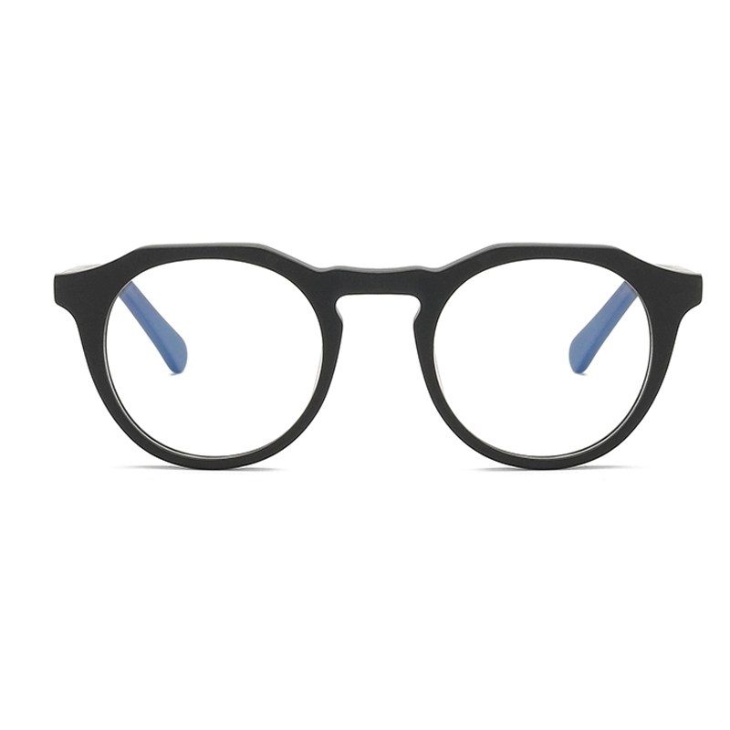 Acetate Small Round Anti Blue Light Optical Glasses Frame For Women Frame Blue Ray Blocking Gaming Computer Eyeglasses