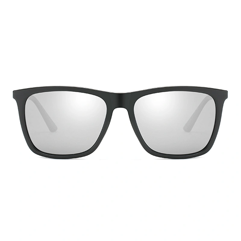 Brand Design UV400 Polarized Sunglasses for Men Driving Black Square Sun Glasses Coating Polaroid Lens Shades Oculos