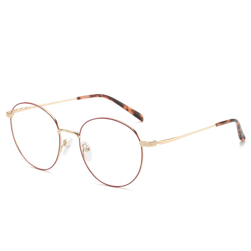 2020 Ultralight Titanium Glasses Frame For Women Vintage Round Eyewear Myopia Optical Prescription Eyeglasses Frames