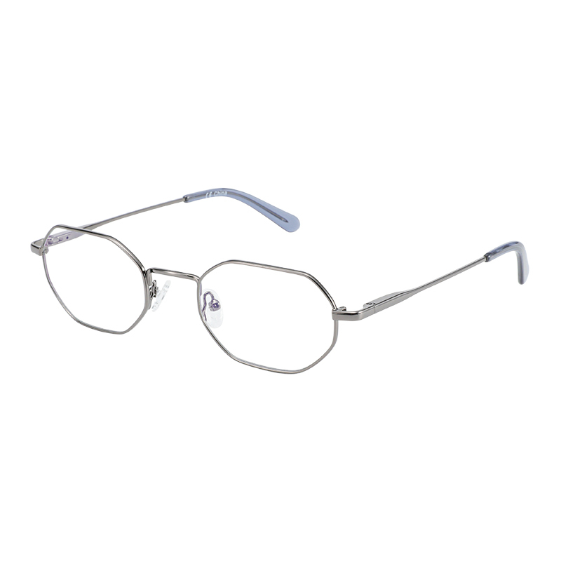 Metal Small Hexagon Glasses Frames For Women Anti-blue Light Optical Myopia Prescription Eyeglasses Spectacle Frame