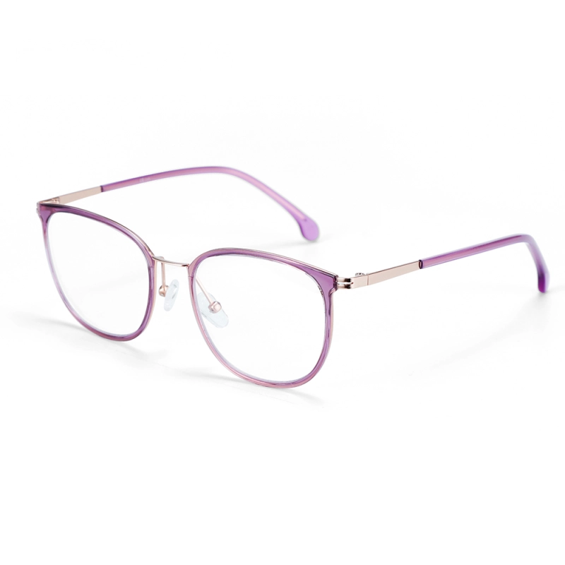 Blue Light Blocking Glasses Women Cat Eye Computer Optical Glasses Frame Cr-39 Anti Blue Light Lens Myopia Prescription Eyewear