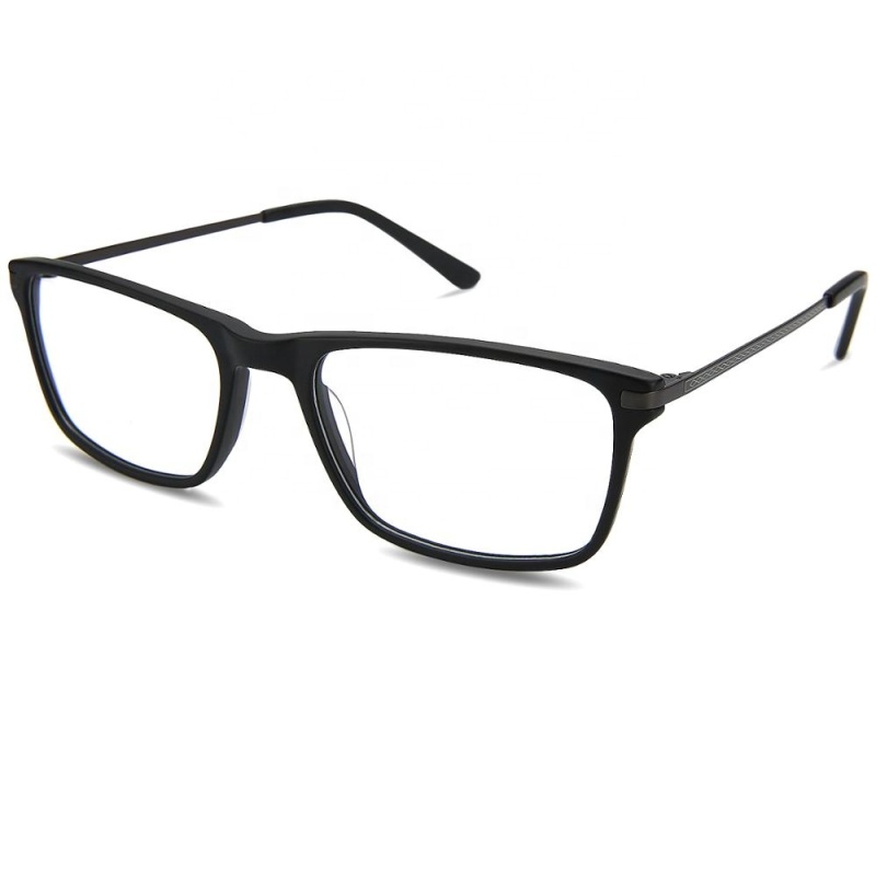 2020 Acetate Prescription Glasses For Men Square Anti Blue Light Myopia Hyperopia Eyeglasses Optical Computer Eyewear