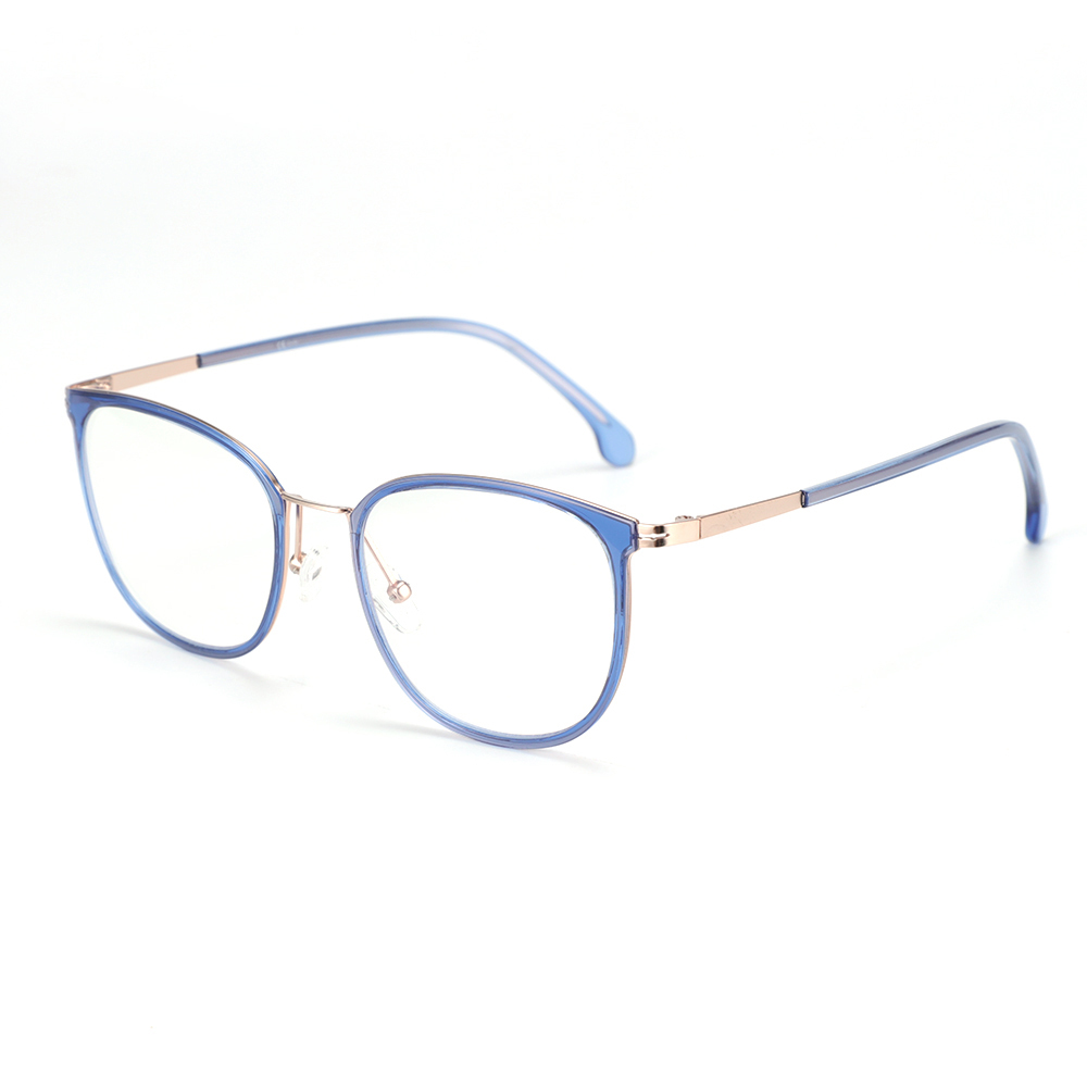 Blue Light Blocking Glasses Women Cat Eye Computer Optical Glasses Frame Cr-39 Anti Blue Light Lens Myopia Prescription Eyewear