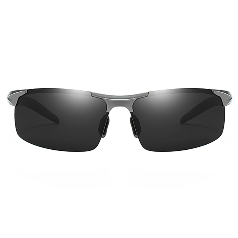 Rimless Polarized UV400 Sunglasses for Men Outdoor Sports Goggles Fishing Driving Eyewear Polaroid Shades Sun Glasses