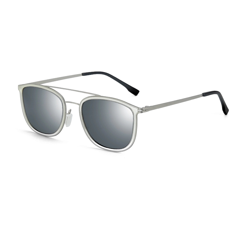 Square Polarized Polarized for Men 2020 New Summer Alloy UV400 Mirror Polaroid lens UV400 Aviator Sun Glasses Women Eyewear