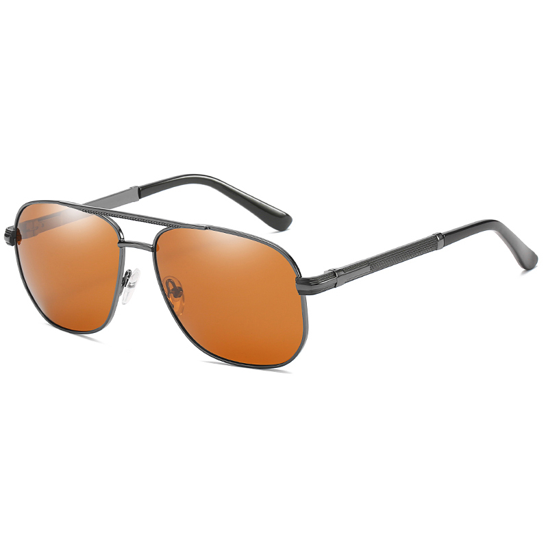 Optical Prescription Pilot Sunglasses Men UV400 Polarized Sunglasses Myopia Eyewear Brand Design Driving Sun Glasses