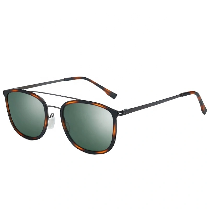 Square Polarized Polarized for Men 2020 New Summer Alloy UV400 Mirror Polaroid lens UV400 Aviator Sun Glasses Women Eyewear