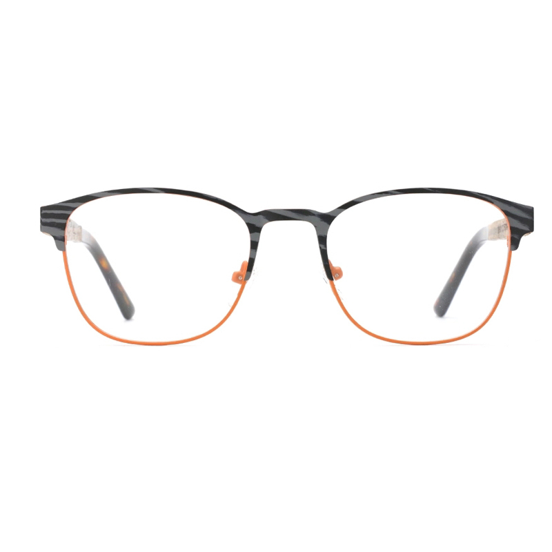 Retro Wooden Plain Glasses Frame For Men Women Myopia Prescription Optical CR-39 Clear Lens Eyeglasses Frames Eyewear