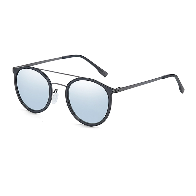 Alloy Polarized Sunglasses For Women Round Light Fashion UV400 Sun Glasses Men Brand Design Polaroid Eyewear 2020 New