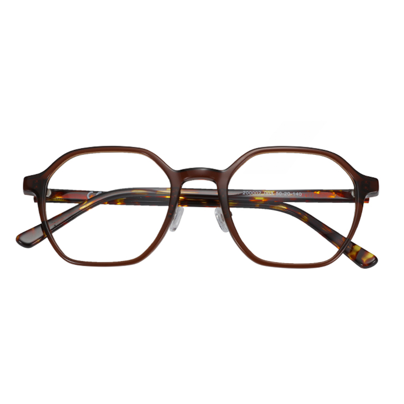Vintage Square Acetate Anti Blue Light Blocking Glasses For Women Men Radiation Computer Gaming Myopia Optical Glasses