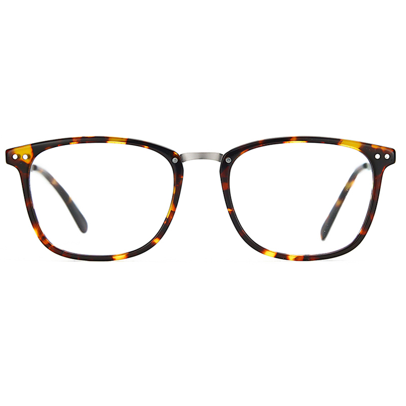 Acetate Glasses Frame Men Prescription Eyeglasses Spectacles Female Oversize Square Myopia Optical Eyewear Frames