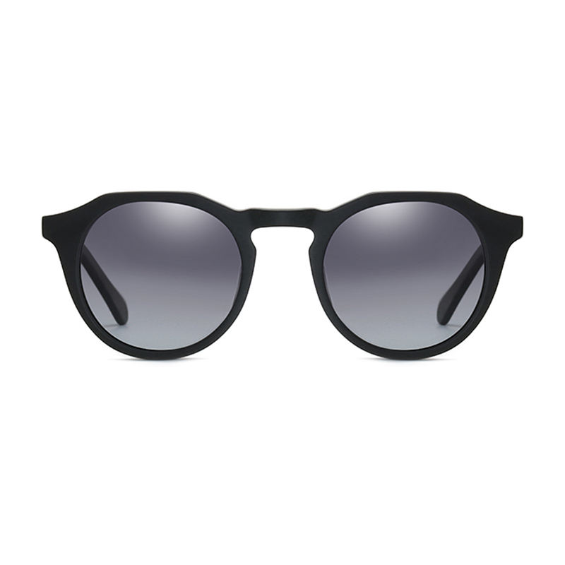 Acetate Small Round Ultralight Polarized Sunglasses For Women's Retro Anti-Glare UV400 Sun Glasses Gafas De Sol