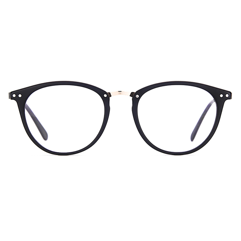 Acetate Round Glasses Frames Women Men Vintage Optical Myopia Transparent Spectacles Eyewear Prescription Eyeglasses