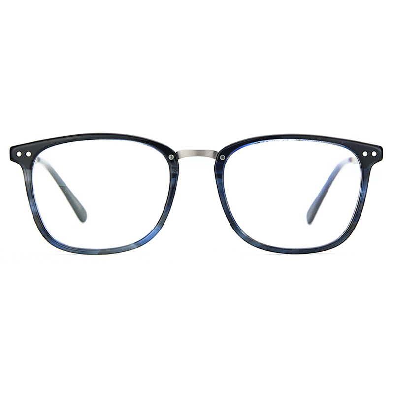 Acetate Glasses Frame Men Prescription Eyeglasses Spectacles Female Oversize Square Myopia Optical Eyewear Frames