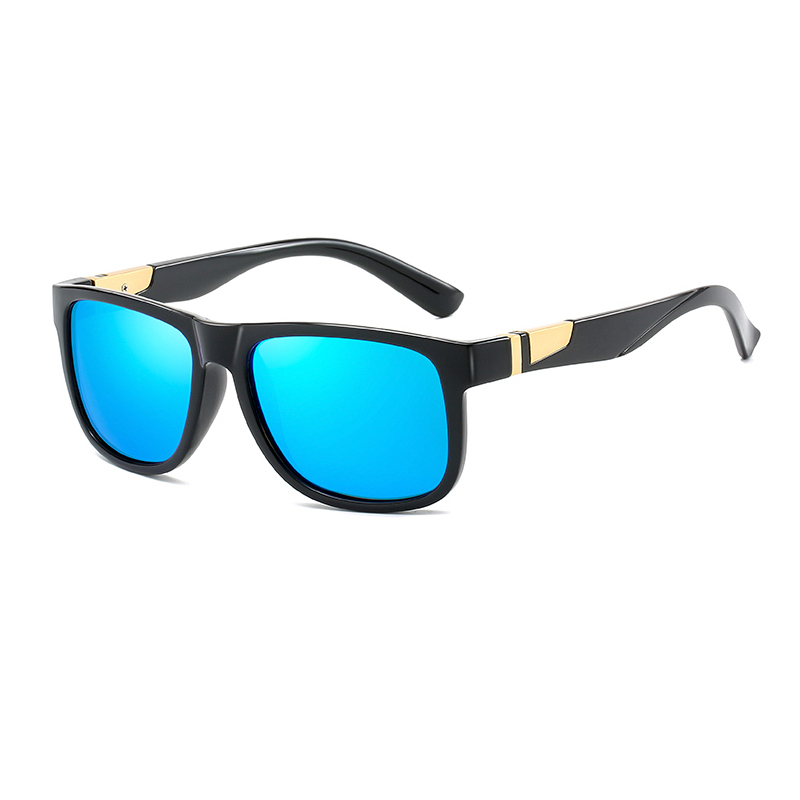 Square Black Sun Glasses for Men UV400 Polarized Brand Designer Sunglasses Men Driving Polaroid Shades Eyewear Gafas De
