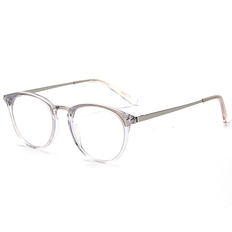 Acetate Round Glasses Frames Women Men Vintage Optical Myopia Transparent Spectacles Eyewear Prescription Eyeglasses