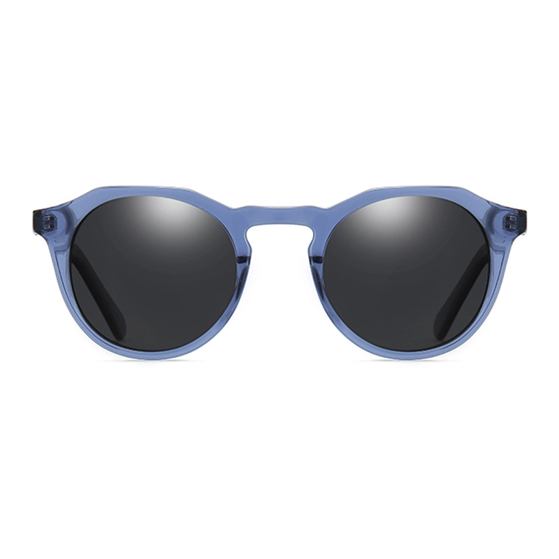 Acetate Small Round Ultralight Polarized Sunglasses For Women's Retro Anti-Glare UV400 Sun Glasses Gafas De Sol