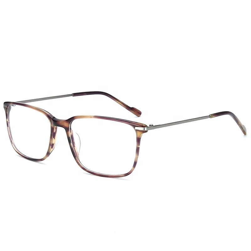 Vintage Acetate Glasses Frames For Women Men Oversize Square Myopia Optical Spectacles Eyewear Prescription Eyeglasses