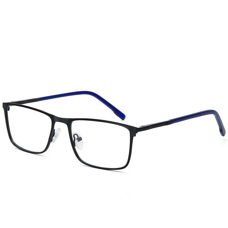 Luxury Titanium Alloy Optics Glasses Frames Men Square Ultralight Myopia Prescription Eyeglasses Optical Clear Lens