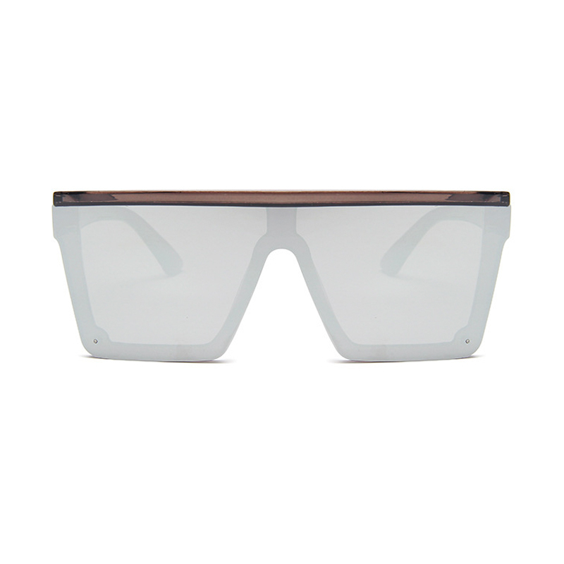 Fashion Siamese UV Sunglasses Men Women Square Big Frame Sun Glasses European American Retro Gradient Eyeglasses Gafas de sol